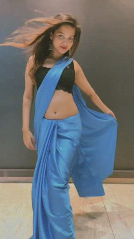 desi saree tiktok clip