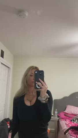 big tits blonde tiktok clip