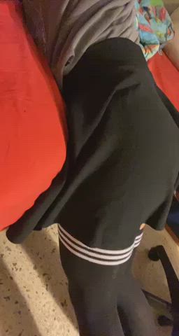 big ass bubble butt femboy humping skirt thick thighs tiny waist clip