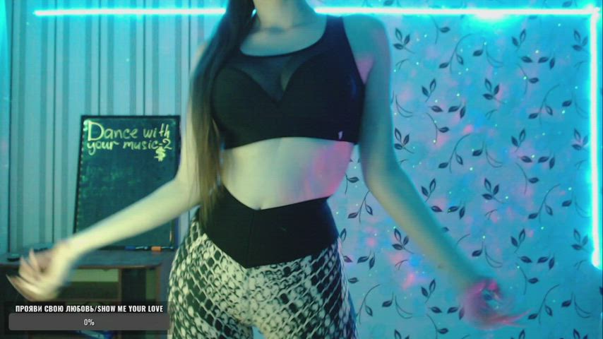 Dancing Russian Teasing clip