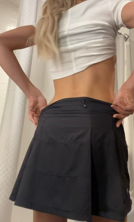 Blonde Skirt Sport clip