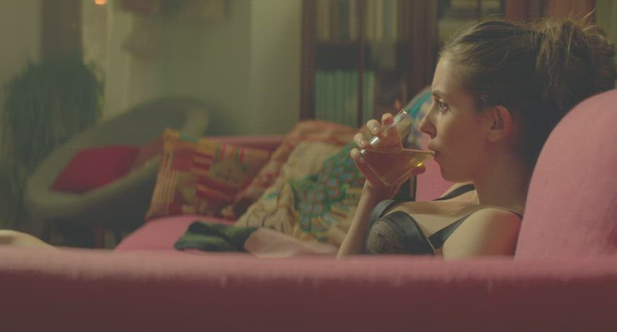 Alison Brie Lingerie Solo clip