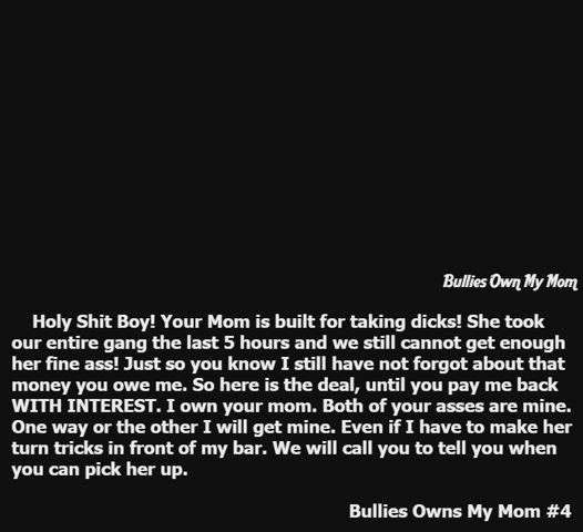 bully caption gangbang mom clip