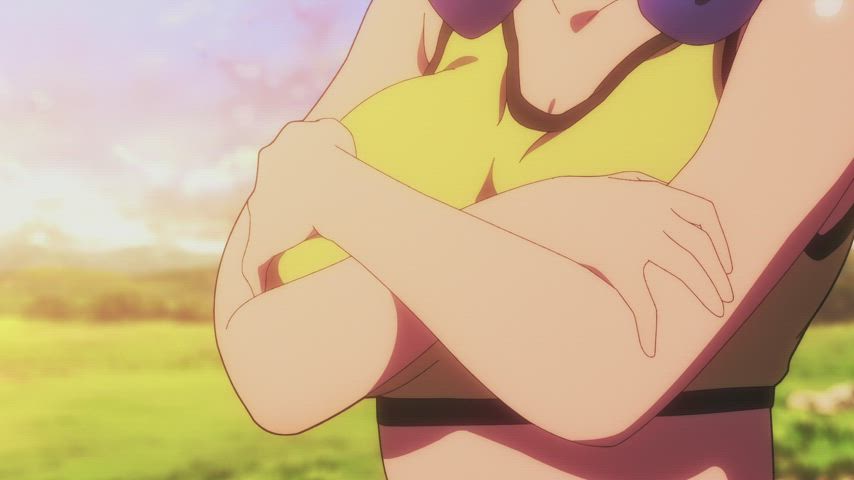 anime boobs bouncing tits ecchi clip