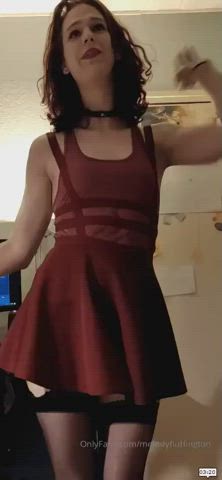 cock dress trans clip