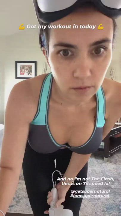 Huge Tits Spandex VR clip