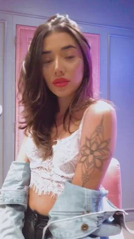 amateur cute extra small latina lips lipstick petite tattoo teen clip