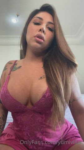 big tits tattoo tongue fetish clip