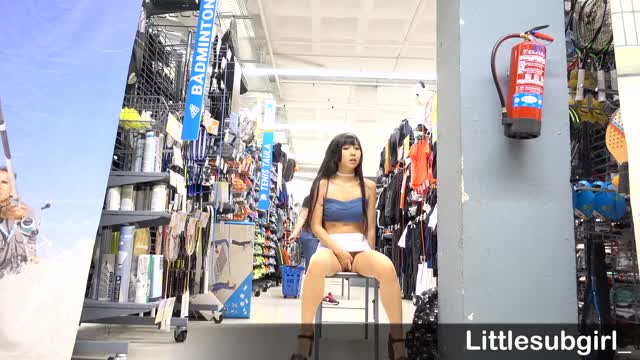Busy Public Store Fuck and Multiple Wet Messy Squirts! by Littlesubgirl