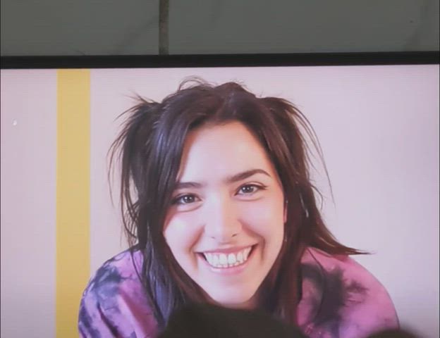 asmr cumshot facial tribbing tribute clip