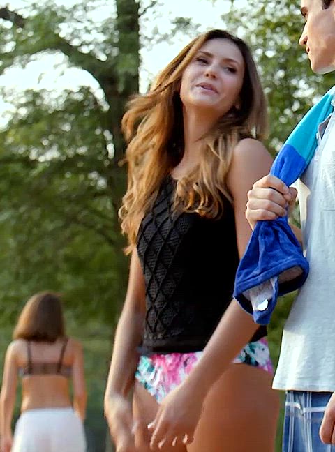 bikini celebrity nina dobrev r/caughtpublic r/fuckoutdoors r/yourdadsoldporn clip