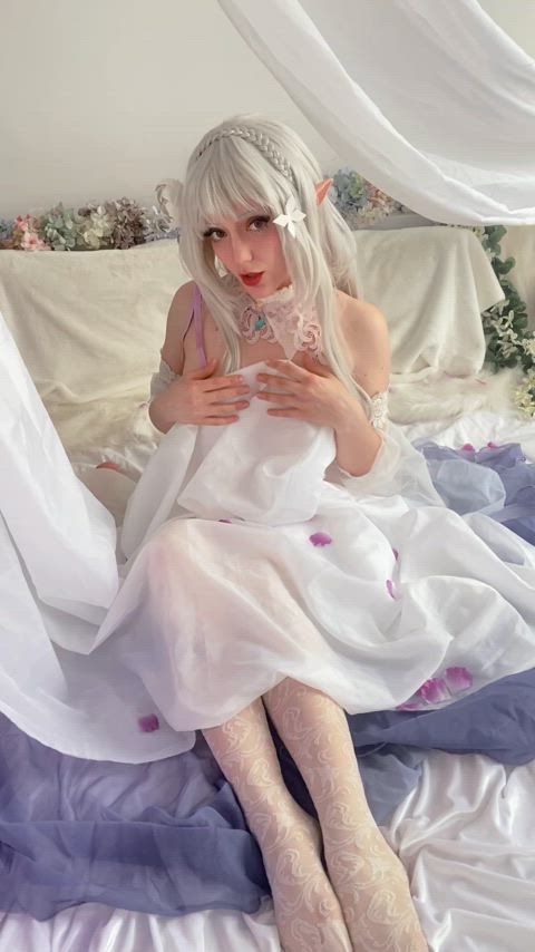 Emilia from Re:Zero by Fleurxy