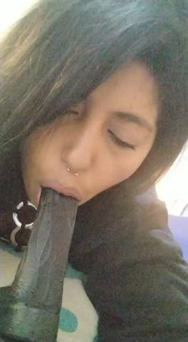 dildo latina oral solo clip