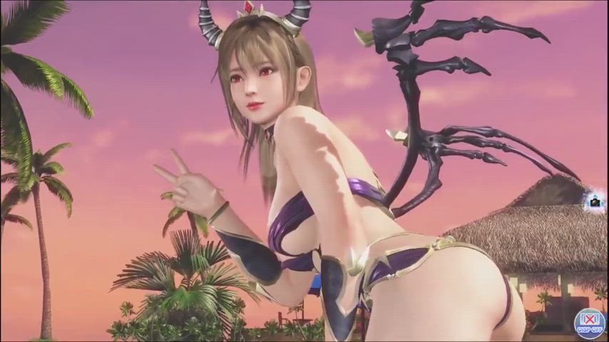 Dead or Alive Xtreme Venus Vacation Common Type Girls in Darkness Queen Outfit Nude