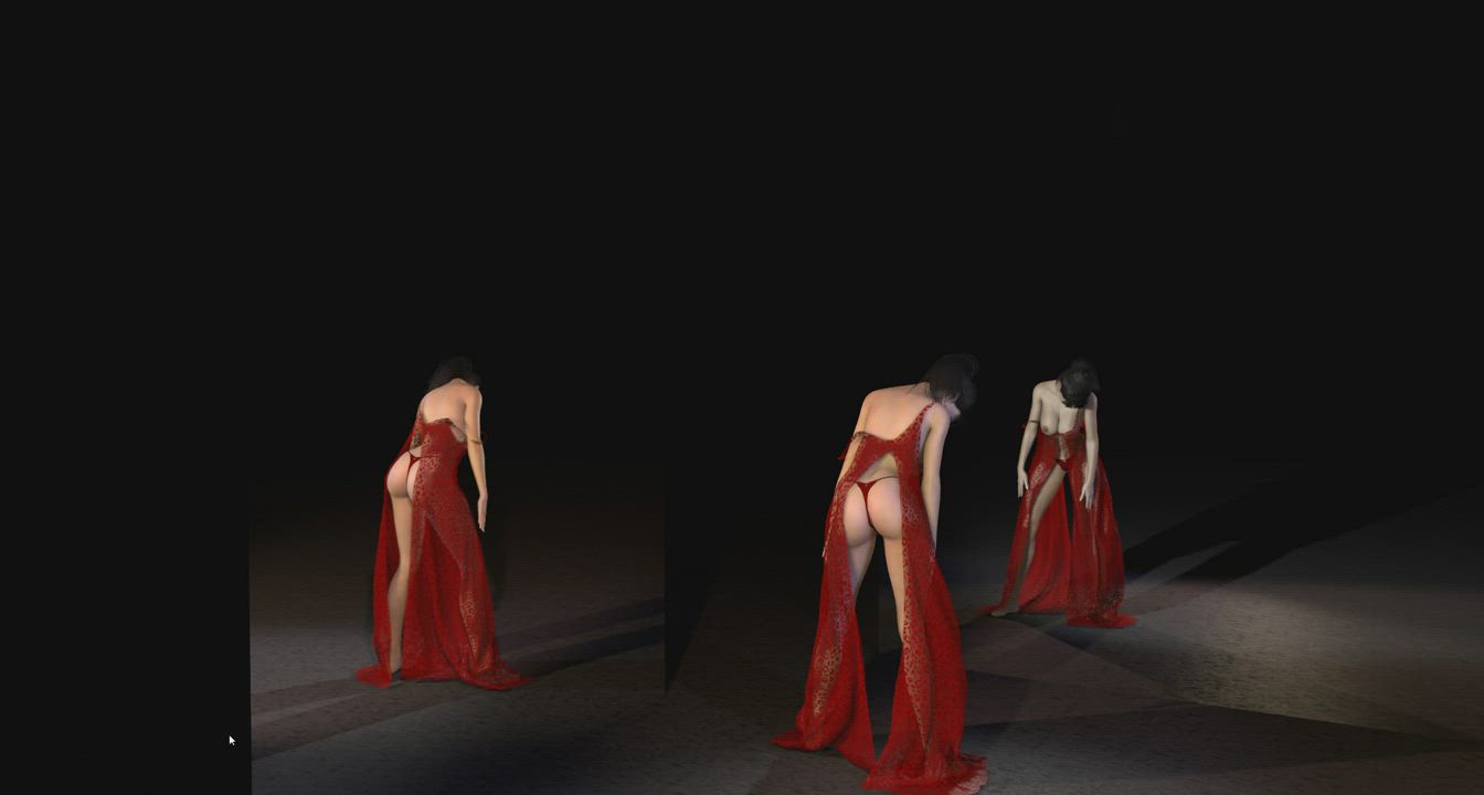Sex Doll Striptease VR clip