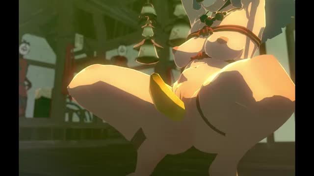 2506158 - Breath of the Wild Legend of Zelda Paya animated sable serviette webm