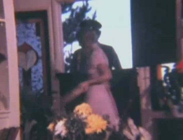 Non-nude Threesome Vintage clip