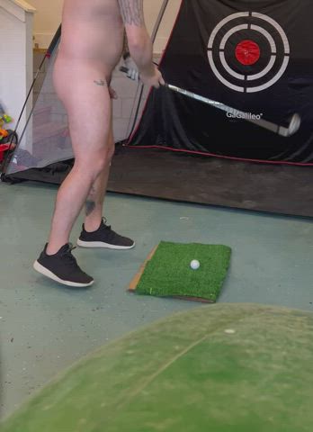 Does anyone else like to golf naked?