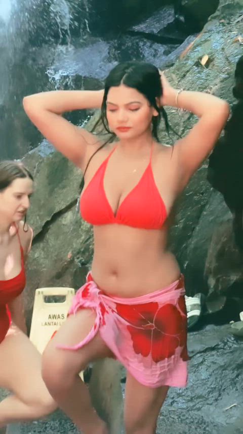 big tits bikini indian clip