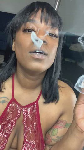 Sexy Smoking ebony