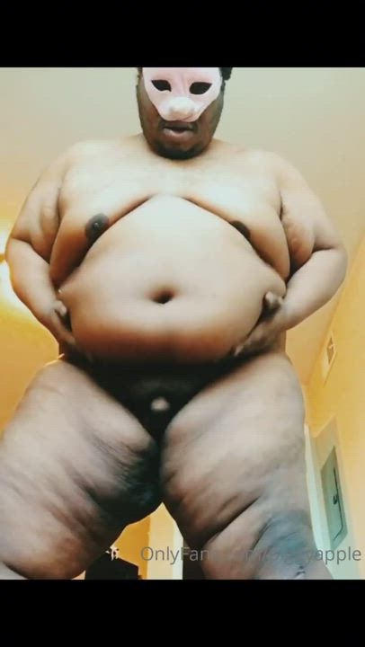 BBW Belly Button Big Tits Chubby Domination Male Dom POV Thick clip