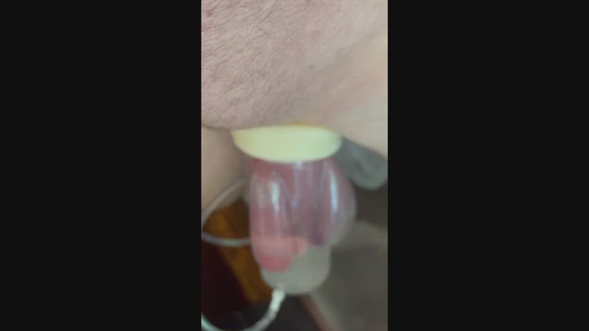 amateur big balls penis pump clip