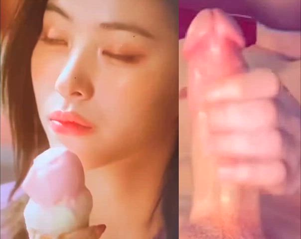 asian bwc babecock cumshot daddy korean reaction split screen porn wmaf kpop clip