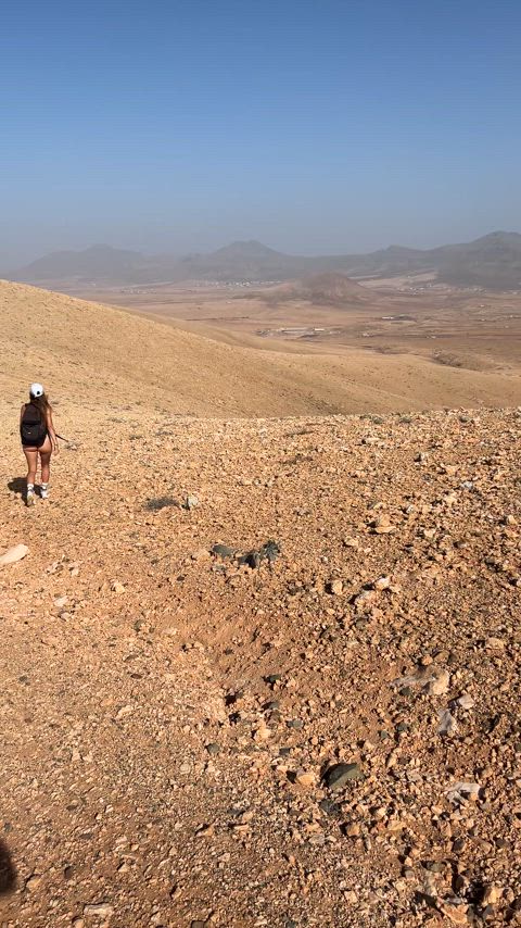 A little bit of wind in my naked mountain walk...what else?