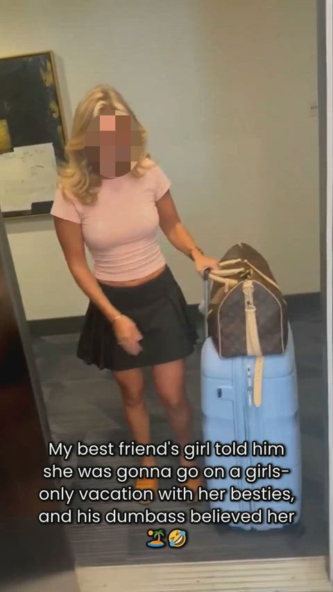 My Best Friend’s Hot Blonde Girlfriend Goes on Vacation With Me Behind His Back