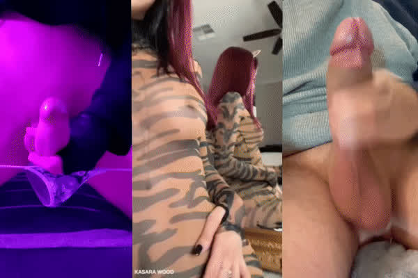 ahegao bwc cosplay cum cumshot split screen porn trans clip