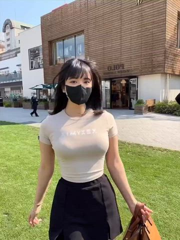 asian big tits cute japanese model clip
