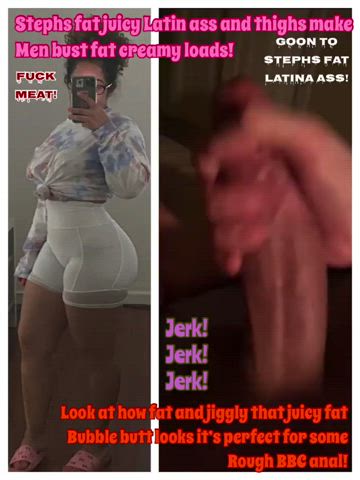 stephs fat juicy thighs part 2 lets jerk to her fat thighs!