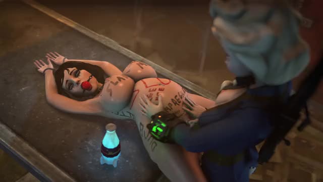 391630 - 3D Animated Bioshock Infinite Crossover Elizabeth Elsa the Snow Queen Frozen