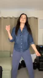 Dancing JAV Jav Model Yoga Pants clip