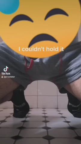 Barely Legal Pee Peeing Pissing Teen TikTok Underwear Watersports clip