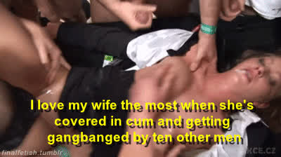 Cheating Gangbang Sharing clip