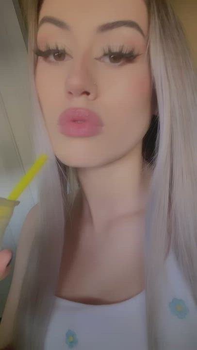 Dripping Lips Lipstick Fetish clip