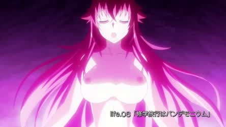 Anime Big Tits Ecchi Naked Redhead Topless clip