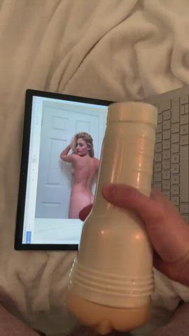 cumshot fleshlight tribute clip