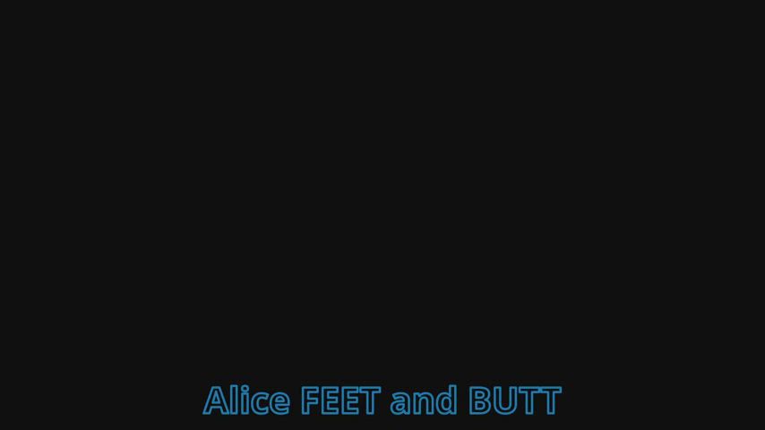 Tiny Alice FEET And BUTT Tickle