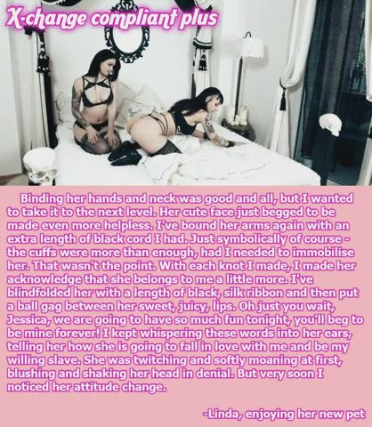 bdsm goth lesbian lingerie xchange clip