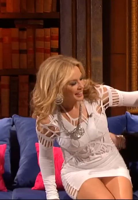 celebrity legs sexy kylie minogue dress thighs clip