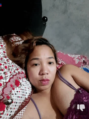 asian big tits cute filipina tease clip