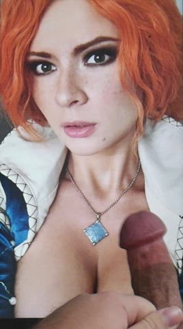 cock cock worship cosplay cum cumshot jannet vinogradova tribbing tribute clip