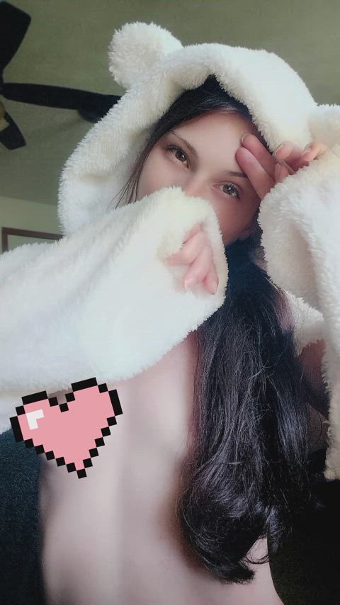 bear brunette egirl furries furry lolly small tiny tiny waist uwu-girl tiny slut