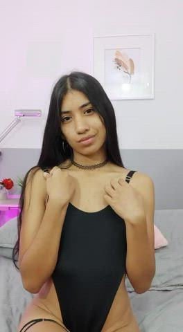camgirl cute latina sensual teen teens webcam clip