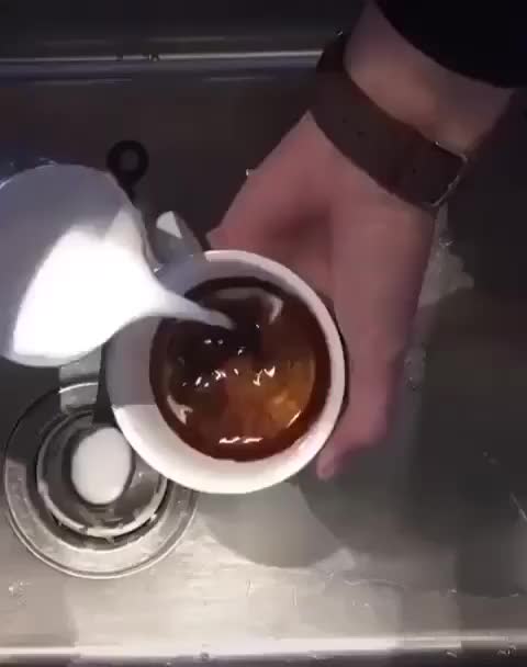 how to make Heart in coffee