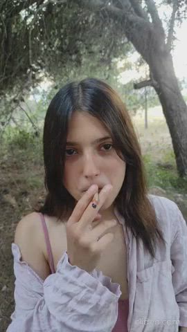 Hot smoking reels viral girl blowjob and fucking in forest[15Mins][vid link👇]