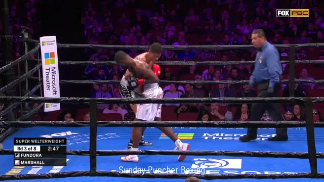 Sebastian Fundora drops and stops then-undefeated Donnie Marshall; Fundora returns