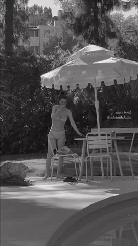 Bikini Dancing Pool clip